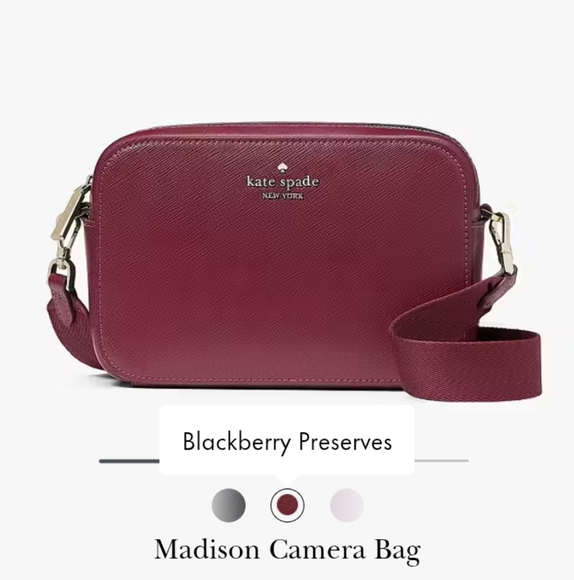 Low Start KS-" Limited Edition" Madison Camera Crossbody (Blackberry Preserves) - Picture 7 of 7